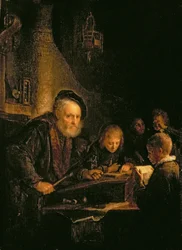 Az iskolamester, 1645